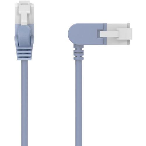 エレコム LD-GPATSW/BU50 LANケーブル CAT6A 爪折れ防止 スイング式コネクタ 5.0m ブルー