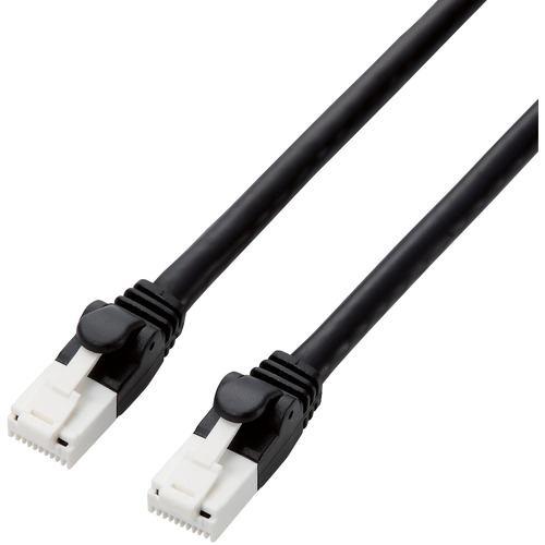 エレコム GM-LDGPAT/BK30 LANケーブル PS5対応 CAT6A 爪折れ防止 3.0m ブラック