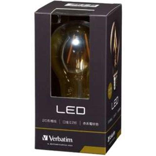 バーベイタム(Verbatim) LDA2R-G/FAV1 調光器非対応LED電球 アンバー 「バーベイタム」(一般電球形・全光束210lm/電球色