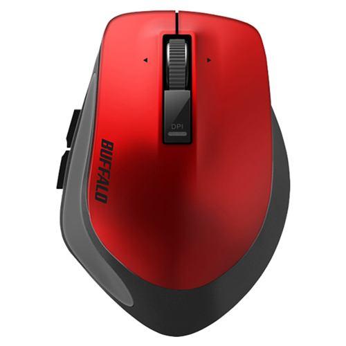 マウス バッファロー Bluetooth 無線 ワイヤレス BSMBB500MRD PremiumFit Bluetooth3.0 BlueLED光