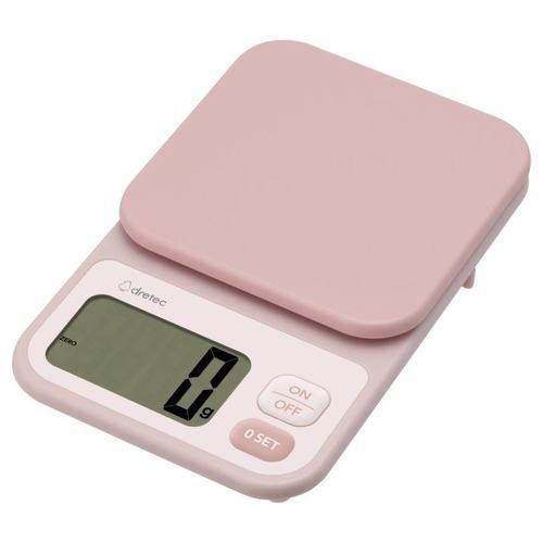 ドリテック KS-739PK デジタルスケール 「エクレ」 2kg ピンク