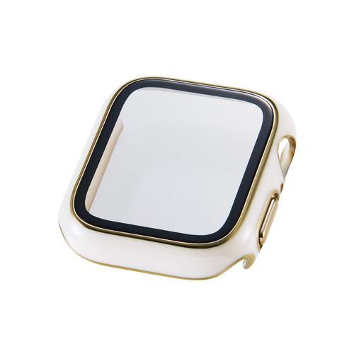 エレコム AW-25EFCGJWH アップルウォッチ カバー Apple Watch SE 第3/ 第2世代 40mm 10H メタリックライン 指