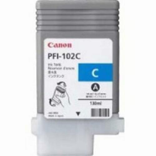 インク キヤノン 純正 インクタンク カートリッジ PFI-102C imagePROGRAF用インクタンク 染料シアン 130ml