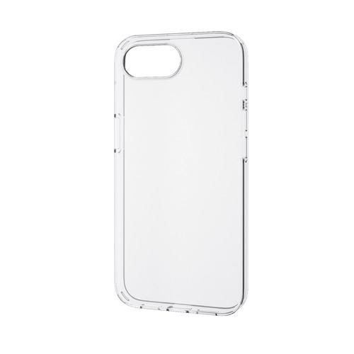 エレコム PM-A25SUCT3CR iPhone 16e ソフトケース クリスタルクリア メタルステッカー付