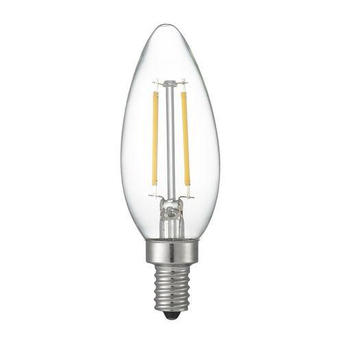 ヤザワ LDC2LG32E12C2 フィラメントLED 25W C32 シャンデリア形 E12 クリア