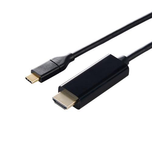 エレコム DH-CHDMI20BK USB Type-C - HDMI変換ケーブル 2m 4K/60Hz対応