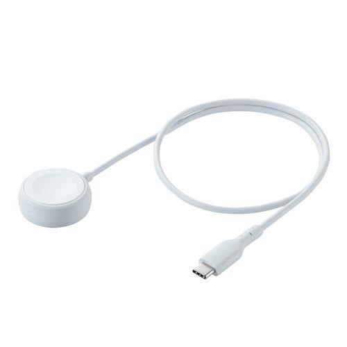 エレコム MPA-AWCCQ05WH Apple Watch磁気充電 USB-Cケーブル(高速充電) 0.5m ホワイト