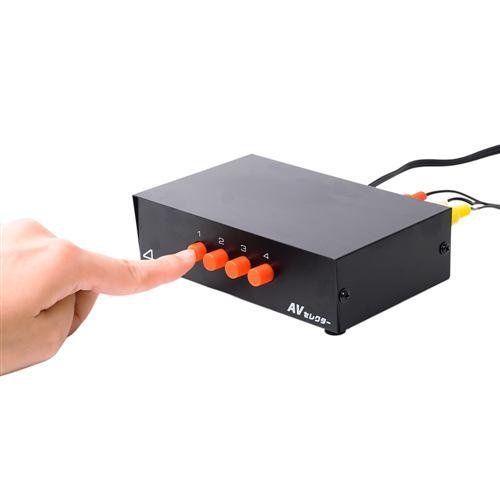 ミヨシ RCS-01/BK 4入力/1出力 AVセレクター