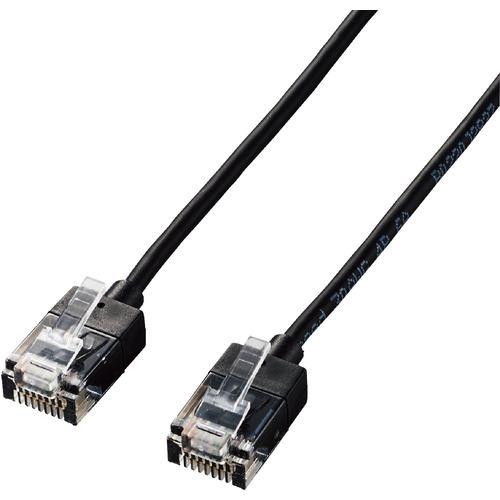 エレコム LD-GPASS/BK7 LANケーブル CAT6A スーパースリム 7.0m ブラック