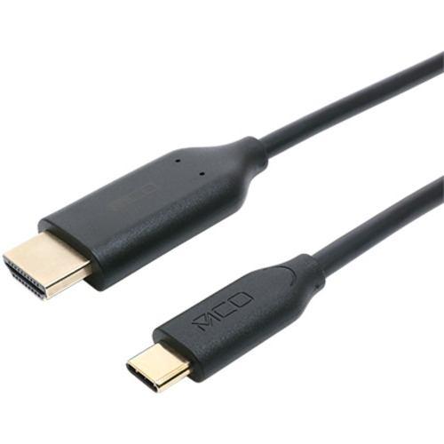 ミヨシ USD-FH20/BK USB Type-C HDMI変換ケーブル 2m ブラック