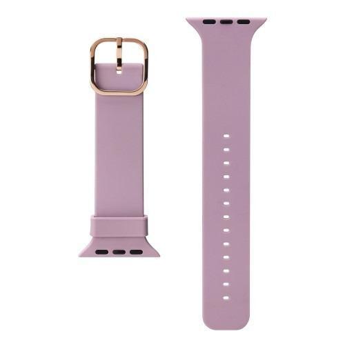 PGA PG-AW49SC04PP Apple Watch 49/45/44/42mm用 シリコンバンド パープル