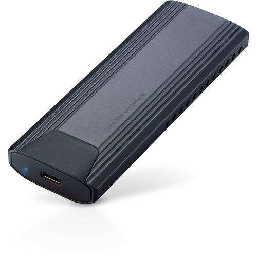 エレコム LGB-PNV02UC/S USB3.2(Gen2)対応M.2 NVMe SSDケース ソフト付