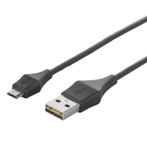 バッファロー どっちもUSBコネクター採用 USB2.0ケーブル(A to microB) 1.2m ブラック BSUAMBDU212BKA