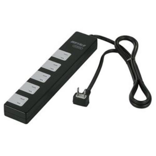 バッファロー BSTAPSD21015BK 電源タップ 雷サージ防止/集中スイッチ付(10個口・1.5m) ブラック