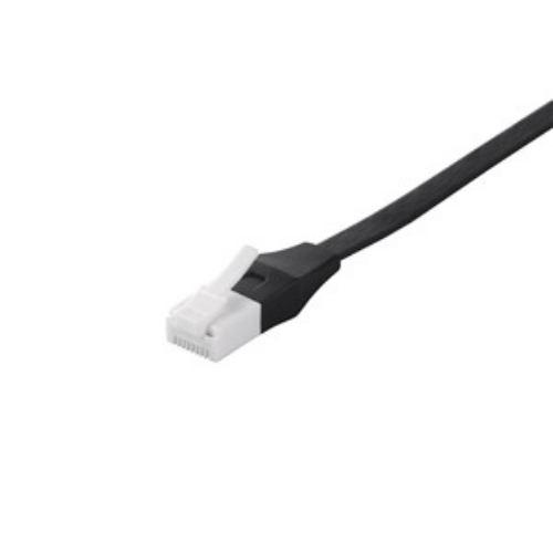 i-BUFFALO ツメの折れないLANケーブル カテゴリー6 ストレート フラットタイプ(3m ブラック) BSLS6FU30BK2