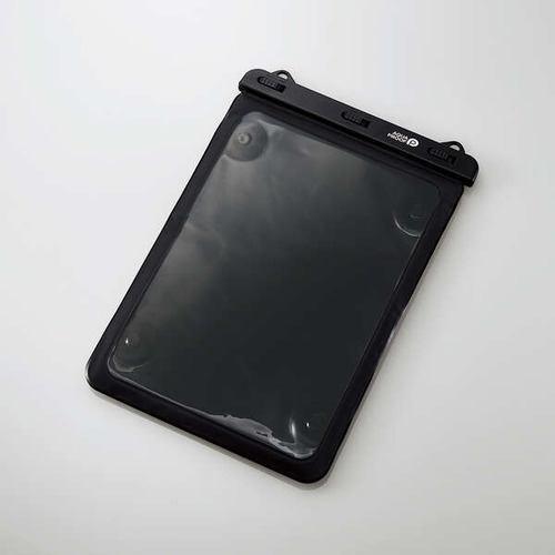 エレコム TB-WPSB13BK タブレット用防水ケース/IPX8/お風呂用 TBWPSB13BK