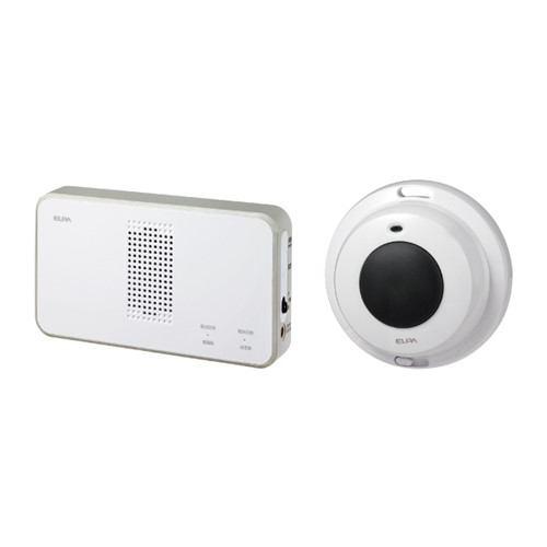 朝日電器 EWS-S5032 ワイヤレスチャイム 防水押しボタンセット