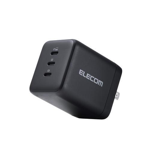 【推奨品】エレコム ACDC-PD113100BK 充電器 PD 100W USB-C ×3 GaN II採用 MacBook スマホ・タブレット対