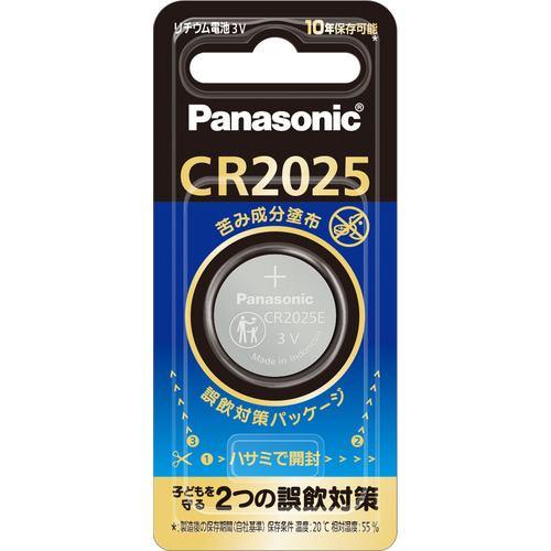 パナソニック CR-2025E/1P コイン形リチウム電池 1個入