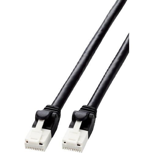 エレコム LD-GPAT/BK5/RS Cat6対応ツメ折れ防止LANケーブル 5.0m ブラック LDGPAT/BK5/RS