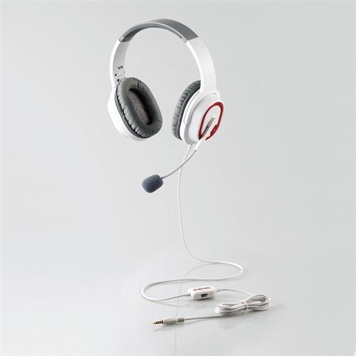 エレコム HS-G30WH ゲーミングヘッドセット ホワイト