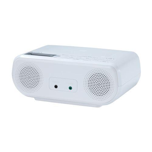 東芝 AX-CR30(W) CDラジオ ワイドFM対応 レジューム機能搭載 ホワイト