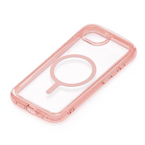 PGA PG-25KMA08PK iPhone 16e用 MagSafe対応 エアクッションケース ネオンピンク
