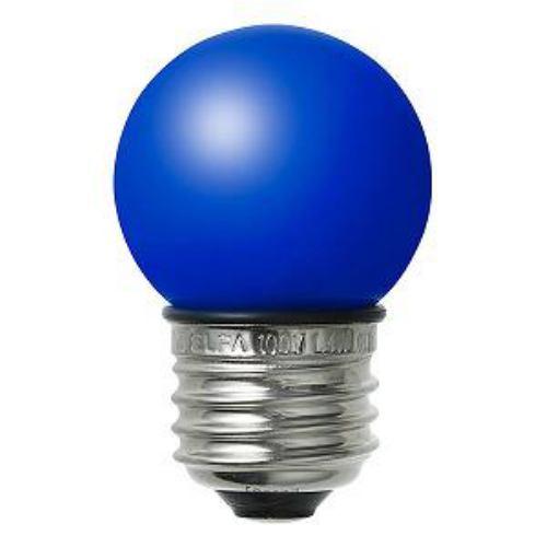 ELPA LED電球 ミニボール球G40形 青色 LDG1B-G-GWP252