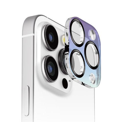 PGA PG-24BCLG12BK iPhone 16 Pro/16 Pro Max用 カメラフルプロテクター [オーロラ/ブラック] Premiu