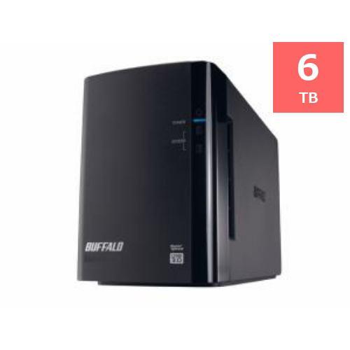バッファロー HD-WL6TU3/R1J USB3.0用 外付けハードディスク 3TB×2 2ドライブモデル ミラーリング機能搭載