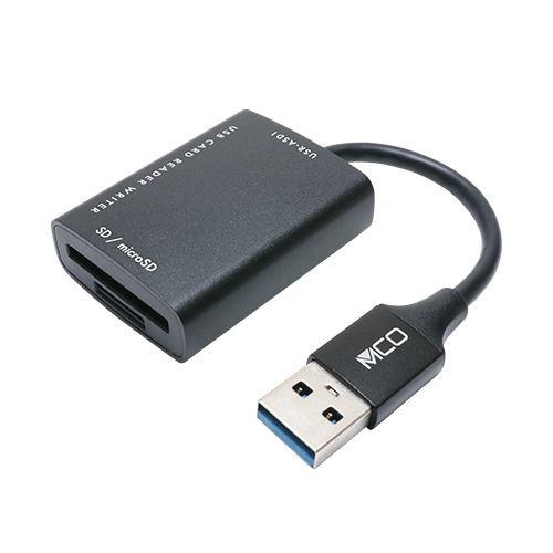 ミヨシ USR-ASD1/BK SD microSDカードリーダ ライタ USB-A ブラック USRASD1/BK