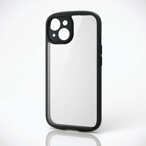 エレコム PM-A23ATSLFCKBK iPhone 15 TOUGH SLIM LITE フレームカラー 極限 PMA23ATSLFCKBK