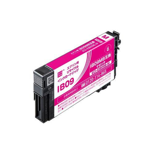 エコリカ ECI-EIB09B-M エコリカ エプソン IB09MB 対応 リサイクル インク カートリッジ 残量表示機能付 マゼンタ