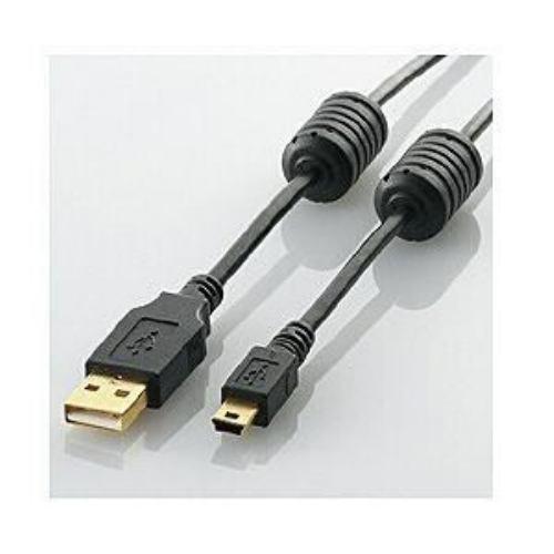 エレコム U2C-MF15BK フェライトコア付きUSB2.0ケーブル 1.5m