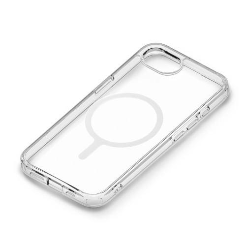 PGA PG-25KMH07CL iPhone 16e用 MagSafe対応 ハイブリッドケース クリア