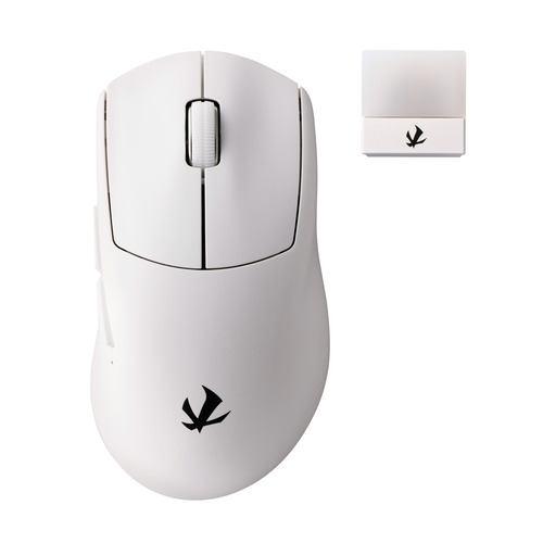 エレコム M-VM800LWH ゲーミングマウス 無線 有線 両対応 FPS向け 30.000DPI PixArt PAW3950DM 6ボタン W