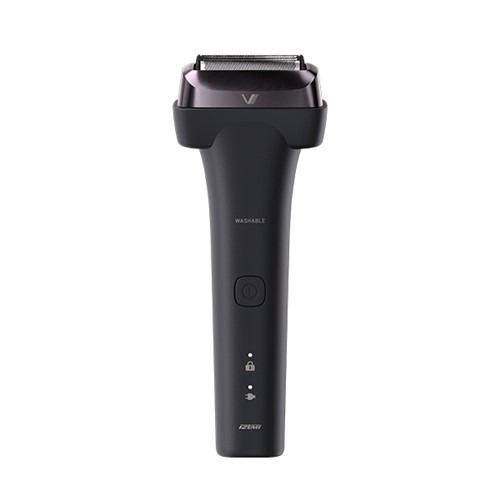 IZUMII IZF-V855W-K 往復式シェーバー 5枚刃 本体丸洗い 充電式 ブラック