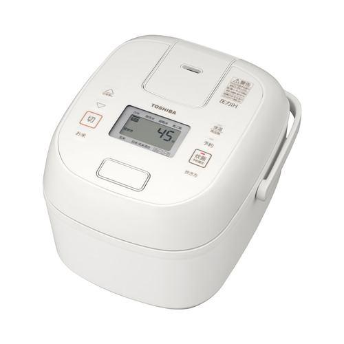 東芝 RC-6PXX(W) 圧力IH炊飯器 炎匠炊き 3.5合炊き ミルキーホワイト
