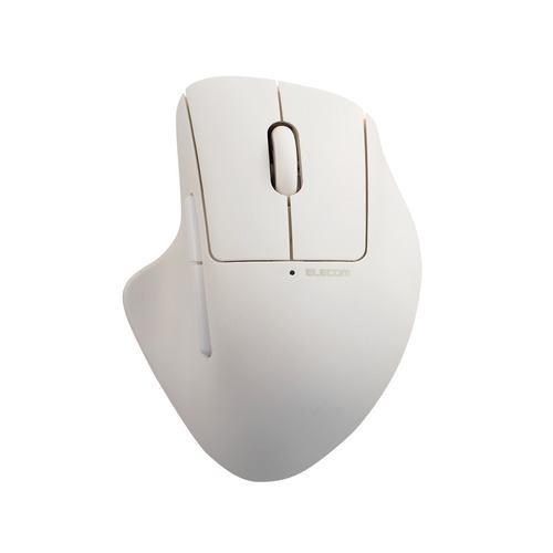 エレコム M-SH30MBSKXWH ワイヤレスマウス 7ボタン Bluetooth Windows mac対応 ホワイト ホワイト