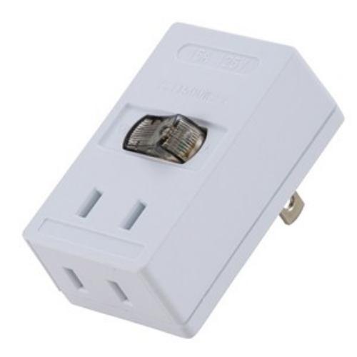 オーム電機 LEDスイッチ付タップ 2個口 ホワイト HS-TMP2A2-W