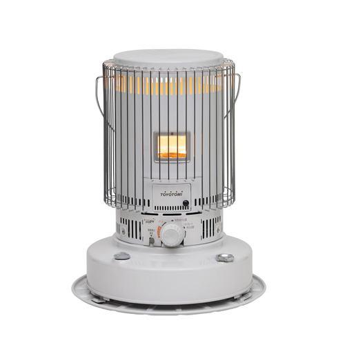 トヨトミ KS-67R 対流形石油ストーブ 電子点火採用 2重タンク構造 タンク容量6.3L 対応畳数17～24畳 ホワイト