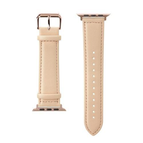 PGA PG-AW49PU03BE Apple Watch 49/45/44/42mm用 PUレザーバンド ベージュ