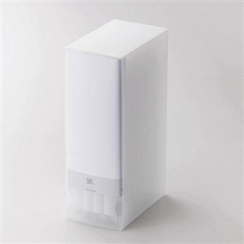 エレコム CCD-FS96CR DVD/CD用ディスクファイル 96枚収納 クリア