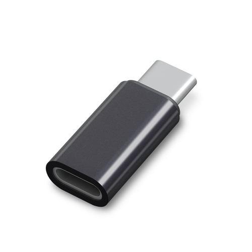 PGA PG-LNC03BK Lightning to USB Type-C 変換アダプタ アルミ USB PD60W対応 ブラック