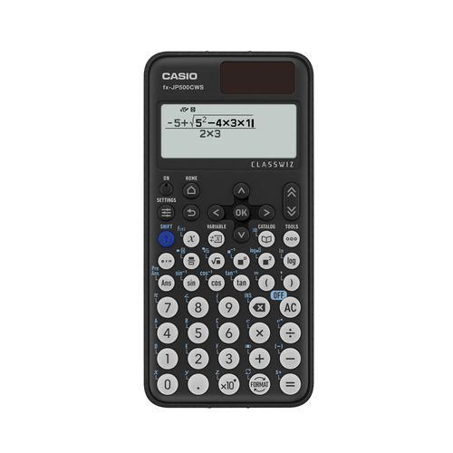 カシオ計算機 fx-JP500CWS-N 関数電卓 表示桁数10桁 500関数以上 4階調液晶搭載 ブラック