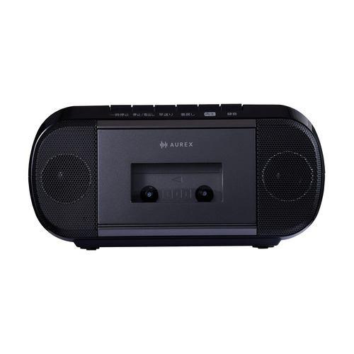 東芝 AX-KCR80(K) CDラジカセ 密閉型高磁力スピーカー搭載 Bluetooth受信機能 ワイドFM対応 ブラック