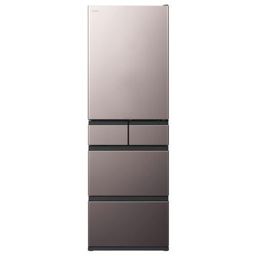日立 冷蔵庫 R-HWS47Y 470 L 右開き 5ドア 幅60cm まるごとチルド 3段大容量冷凍 新鮮スリープ野菜室 グレー系