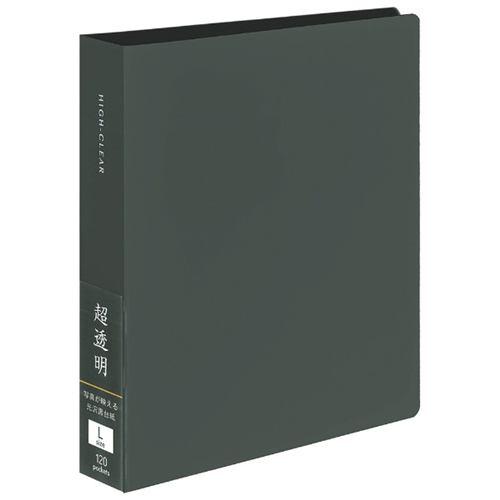 ナカバヤシ 黒台紙超透明ポケットアルバムL判120枚(ブラック) CTPL120DD