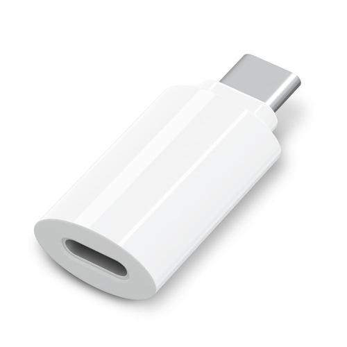 PGA PG-LNCS02WH Lightning to USB Type-C 変換アダプタ アルミ USB PD45W対応 ホワイト