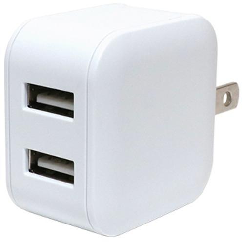 ミヨシ MBP-US03/WH 海外充電対応 USB-ACアダプタ スリム 2.4A 白 MBPUS03/WH